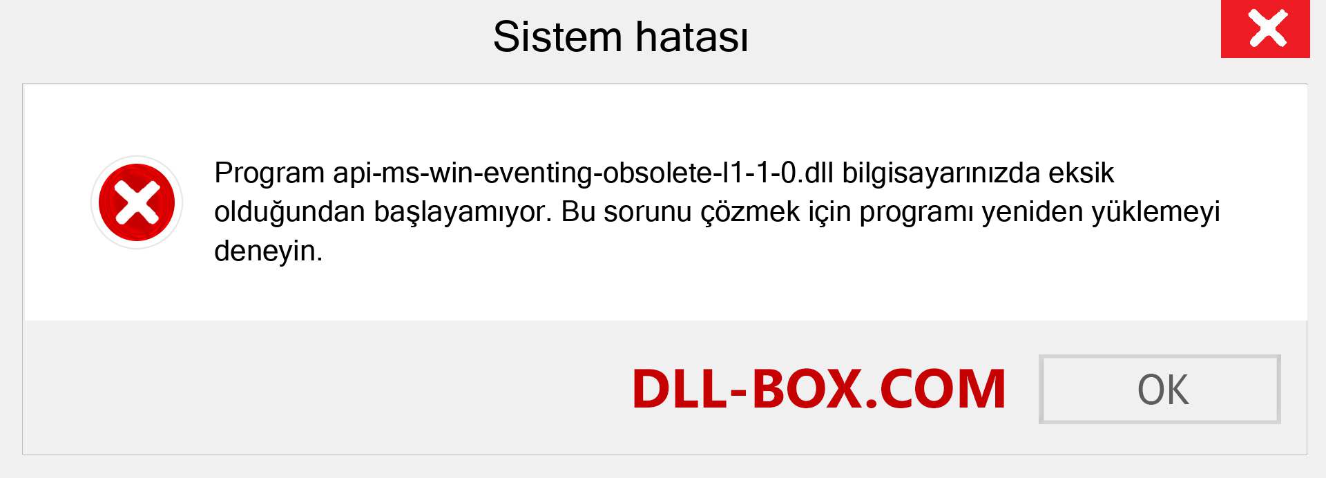 api-ms-win-eventing-obsolete-l1-1-0.dll dosyası eksik mi? Windows 7, 8, 10 için İndirin - Windows'ta api-ms-win-eventing-obsolete-l1-1-0 dll Eksik Hatasını Düzeltin, fotoğraflar, resimler